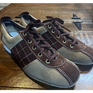 Vintage Dexter Brown Argyle  bowling shoes Size 7M